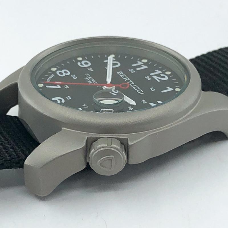 Bertucci A-1S Super Field Watch with Black Nylon Strap