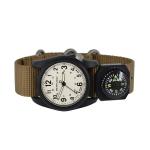 Bertucci DX3 Field Watch with Stone Dial and Compass
