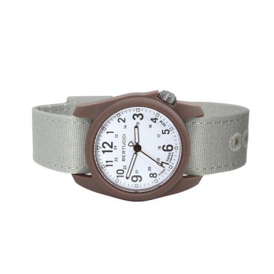 Bertucci DX3 Canvas Polycarbonate Unibody Watch with Beige Comfort Strap