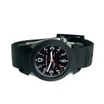 Bertucci Construction King Black Dial Watch with Black Strap and Pro-Guard