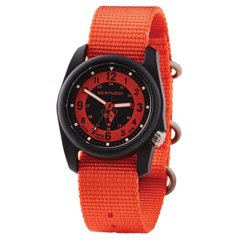 Bertucci DX3 Field Watch with Base Camp Orange Dial