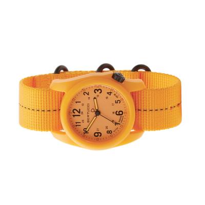 Bertucci DX3 Field Watch with Lume Case and Tangerine Dial