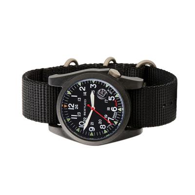 Bertucci A-3PS Solar Field Watch with Black Nylon Strap