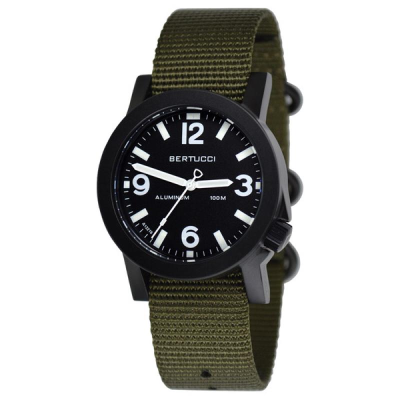 Bertucci Experior Anodized Aluminum Unibody Watch with Nylon Strap