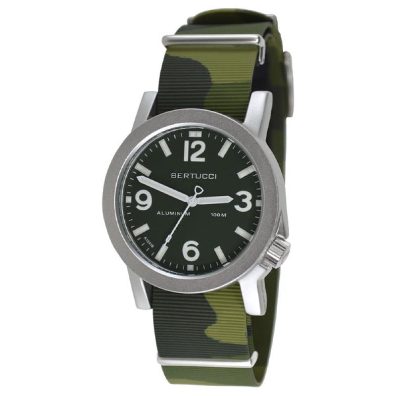 Bertucci Experior Anodized Aluminum Unibody Watch with Italian Rubber Strap