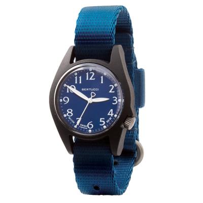 Bertucci M-2RA Women's Field Watch with Cobalt Blue Dial