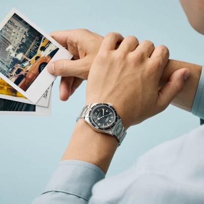 Caravelle Sea Hunter Automatic Watch with Black Dial