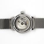 Aristo Blue Dial Flight Watch with Mesh Bracelet and a Sapphire Crystal