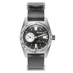 Aquastar Deepstar II Dive Watch with Steel Grey Dial