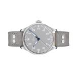 Laco Augsburg Gray 42 Type A Dial Automatic Pilot Watch with Sapphire Crystal