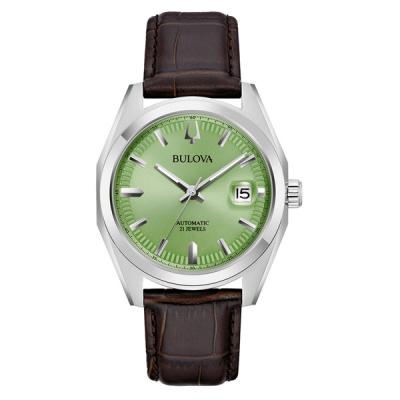 Bulova Surveyor Automatic Watch with Pistachio Green Dial