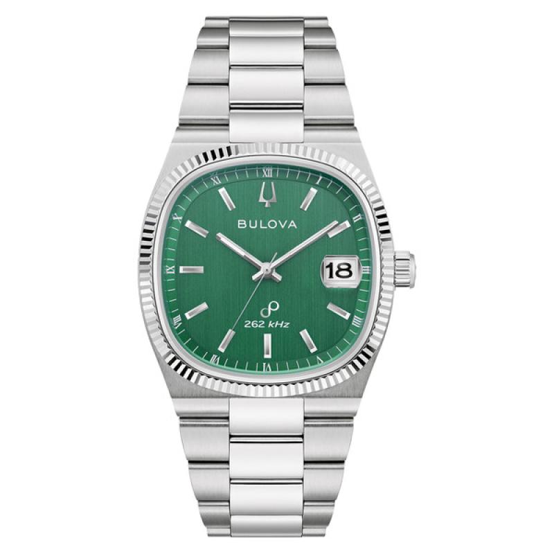 Bulova Super Seville Day Watch with Green Dial