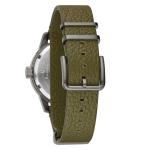 Bulova Hack Automatic Field Watch with 38mm Gun Metal Case and Black Dial