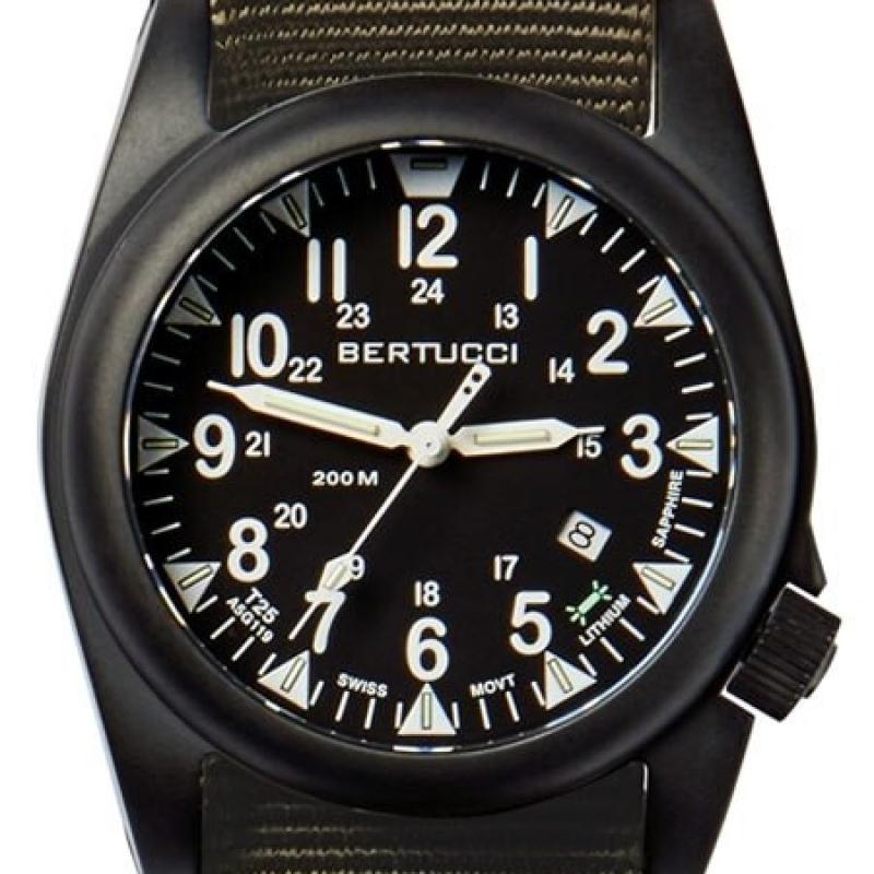 Bertucci A-5S Ballista Field Watch with Swiss Micro Tube Illumination