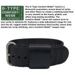 Bertucci A-2S Vintage with Swiss Movement, Black Dial, 40mm Stainless Steel Case