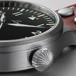 Laco 42mm Augsburg Type A Dial Automatic Pilot Watch, New Sapphire Crystal