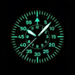 Aristo 3H108 47mm Swiss SW200 Automatic Pilot's Watch with XL Flieger Crown