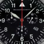 Messerschmitt Aviator's Quartz Chronograph Watch with 42mm Case