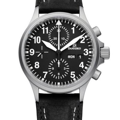 Damasko Swiss Valjoux 7750 Chronograph with a 60-Minute Stopwatch and 12-Hour Totalizer