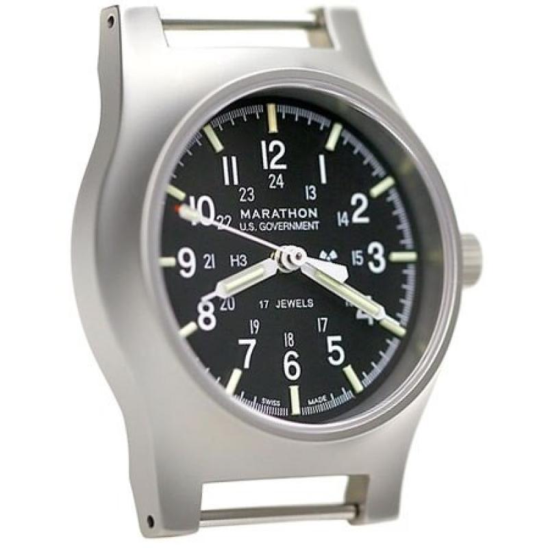 Marathon Mechanical Hand Winding General Purpose Watch with Tritium Illumination