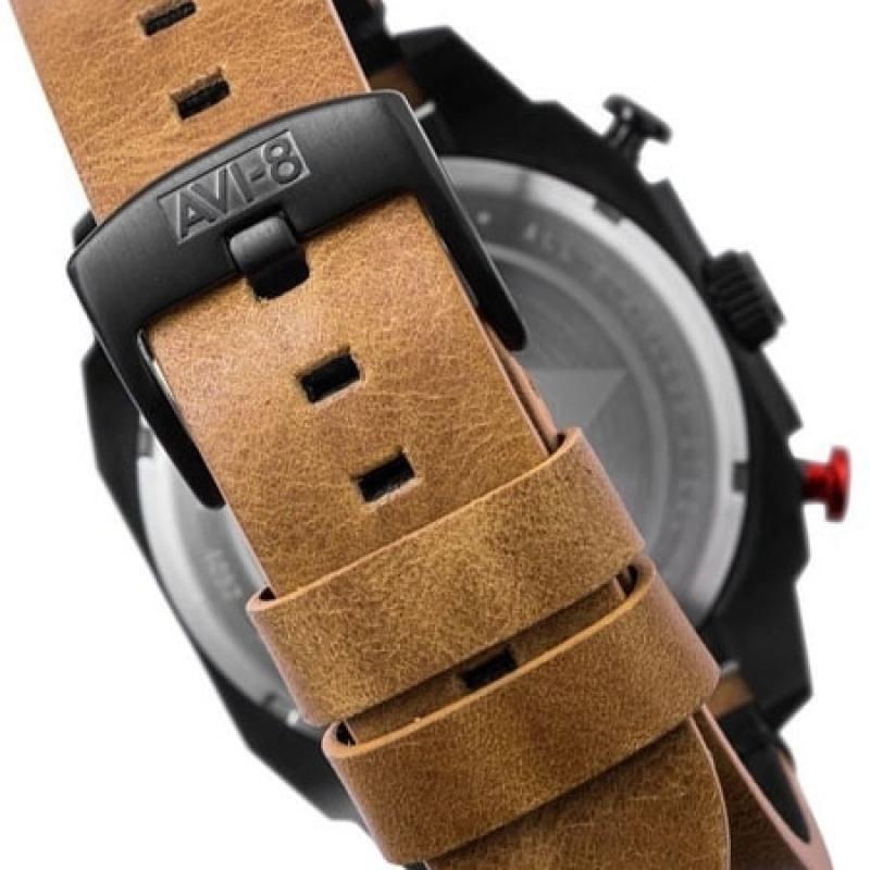 AVI-8 Hawker Hunter Retrograde Aviator Chronograph Watch