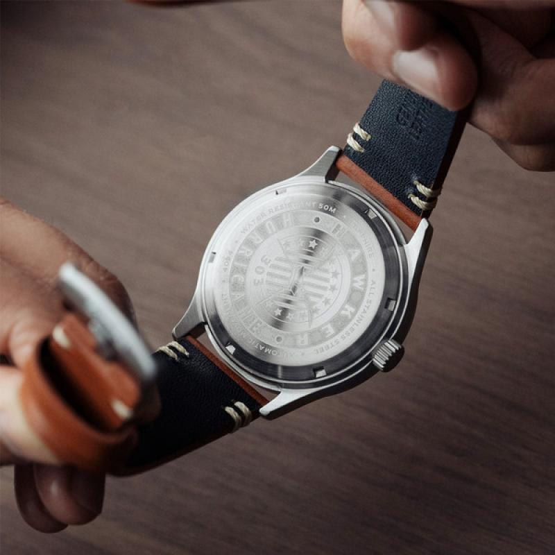 AVI-8 Hawker Hurricane Kent Automatic Newton with White Dial