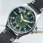 AVI-8 Hawker Hurricane Kent Automatic Hampshire with Green Dial