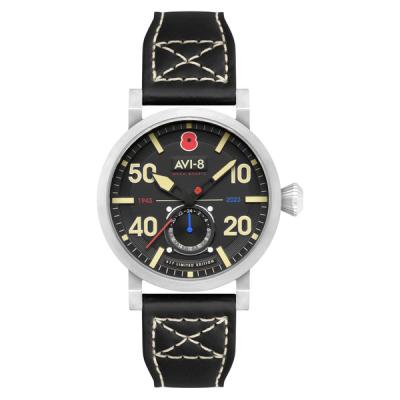 AVI-8 Royal British Legion Meca-Quartz LE Watch with Black Onyx Dial