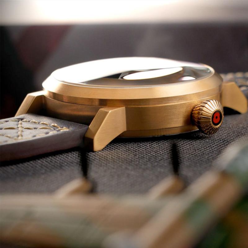 AVI-8 Royal British Legion Meca-Quartz LE Watch with Carbon Brown Dial