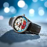 AVI-8 x Peanuts Snoopy Flying Ace GMT Automatic in Cream Brigade