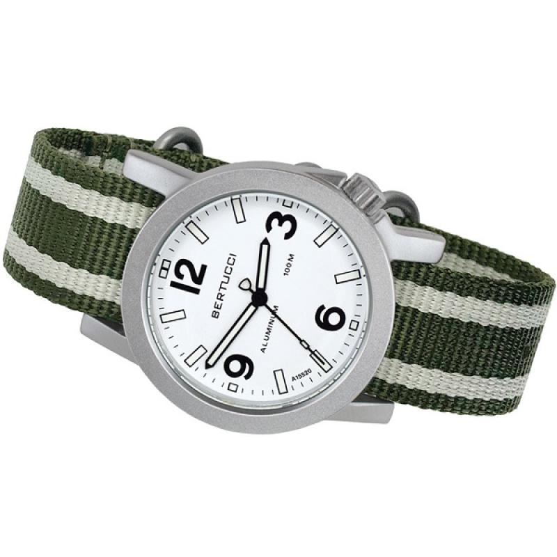 Bertucci A-6A Experior Tempo sport-field watch with light weight 40mm case