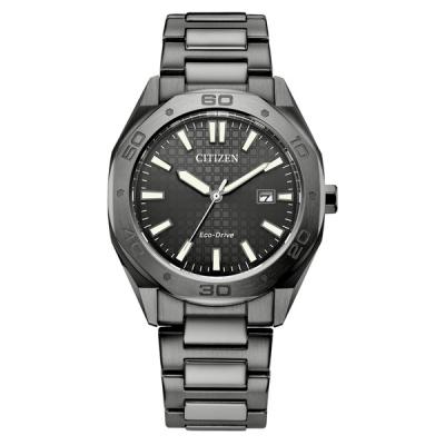 Citizen Eco-Drive Weekender Sport Gray-Tone with Black Dial