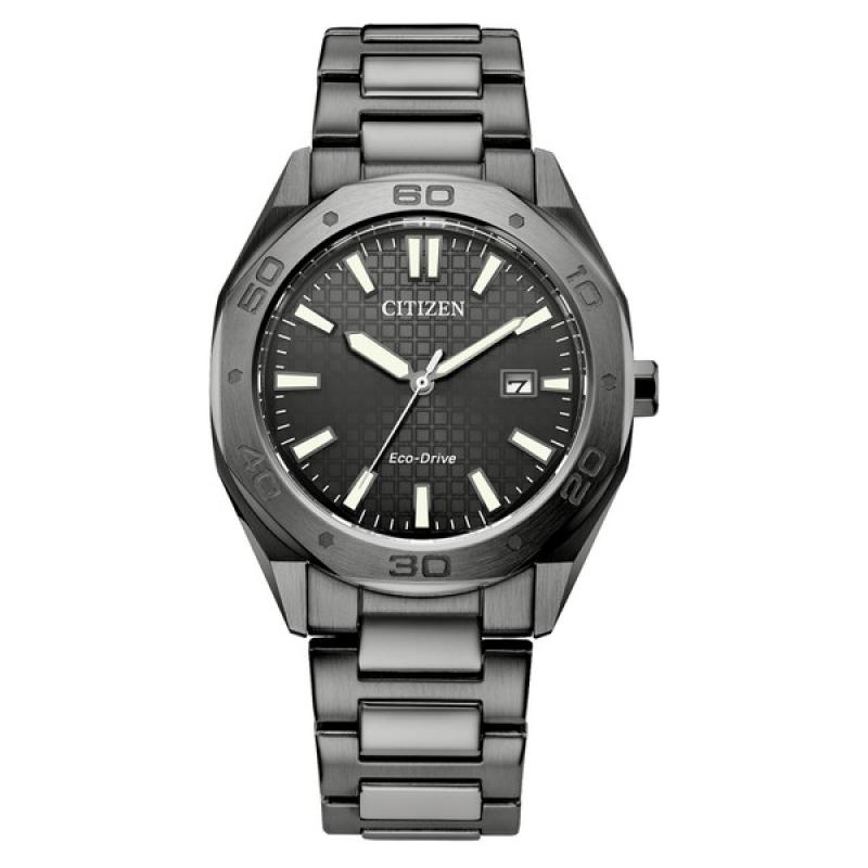 Citizen Eco-Drive Weekender Sport Gray-Tone with Black Dial