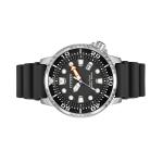 Citizen Eco-Drive Promaster Dive Watch with Black Dial and Rubber Strap