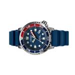Citizen Eco-Drive Promaster Dive Watch with Blue Dial and Rubber Strap