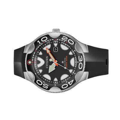 Citizen Eco-Drive Promaster Dive Watch "Orca" with Black Dial and Rubber Strap