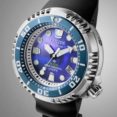 Citzen Eco-Drive Promaster Dive E365 Dive Watch with Blue Dial