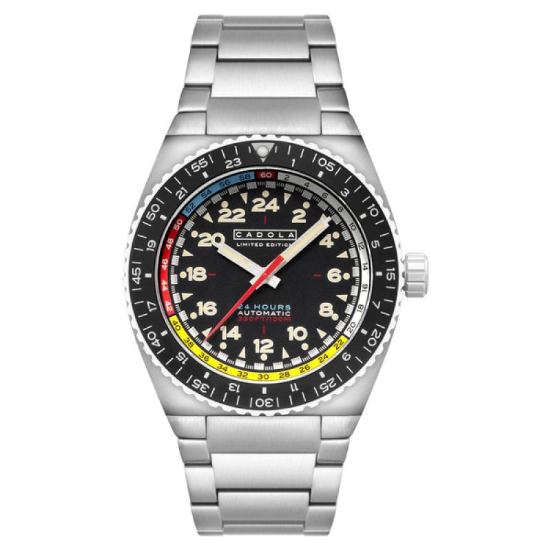 Cadola Dog Leg Automatic with Jet Black Dial