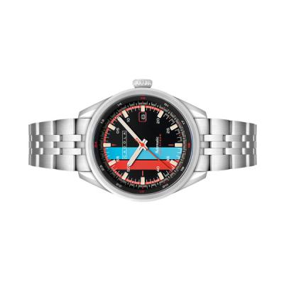 Cadola Pista Automatic Watch with Black Striped Dial