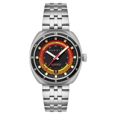Cadola Giulia Suprema Automatic Watch with Glossy Black Dial