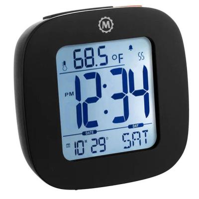 Marathon Compact LCD Alarm Clock