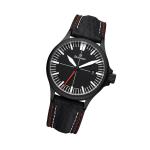 Damasko Black Steel Automatic Watch with Date
