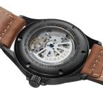 Damasko Black Steel Automatic Watch with Date