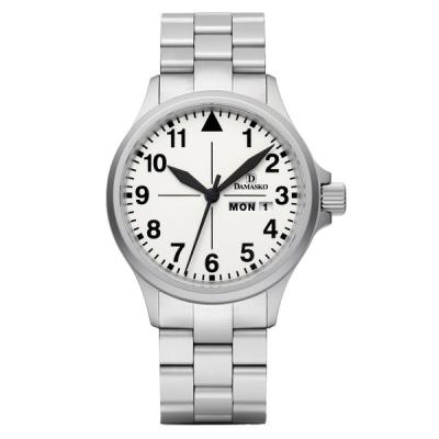 Damasko 40mm Automatic Watch with In-House Movement on Bracelet