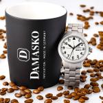 Damasko 40mm Automatic Watch with In-House Movement on Bracelet