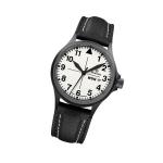 Damasko 40mm Black Automatic Watch with In-House Movement and Full Lume Dial