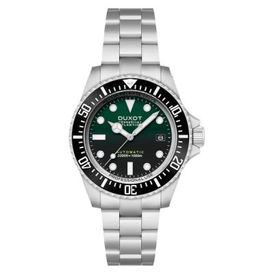 Duxot Atlantica Deep Dive Automatic Limited Edition Emerald Green Dial