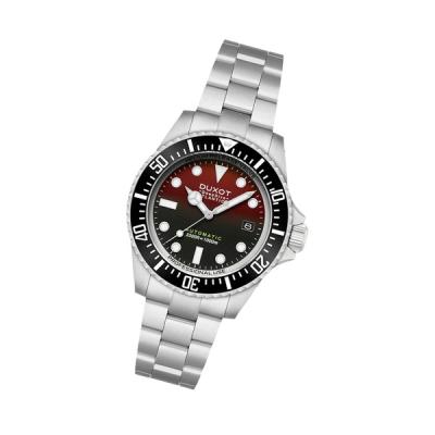 Duxot Atlantica Deep Dive Automatic Limited Edition Scarlet Red Dial