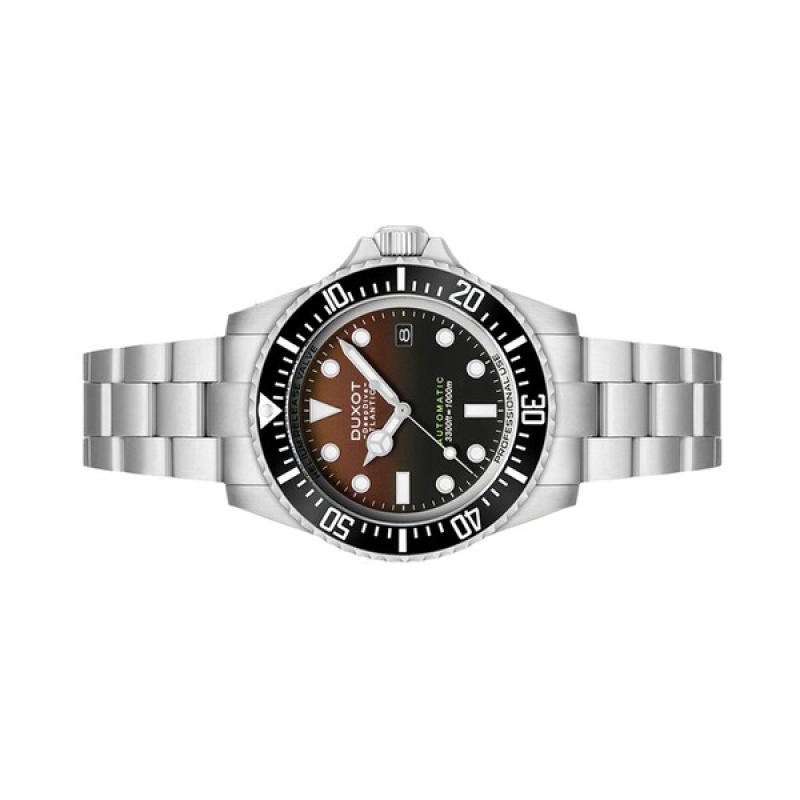 Duxot Atlantica Deep Dive Automatic Limited Edition Cacao Brown Dial