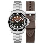Duxot Atlantica Deep Dive Automatic Limited Edition Cacao Brown Dial